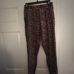 Leopard Print Pants